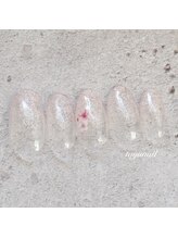 たゆ ネイル(たゆnail)/ラメグラデーションネイル