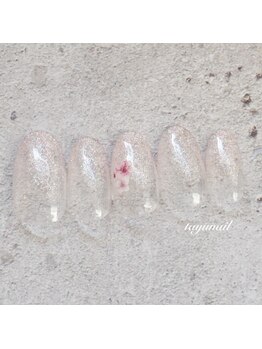 たゆ ネイル(たゆnail)/ラメグラデーションネイル