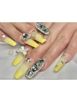 長さ出しのできるサロン