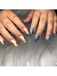 オンブレフレンチ/シンプル