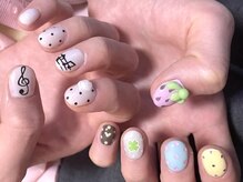 ゆびノさき/平成女児アート