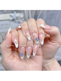 SNS可愛いブルーベリーフレンチ