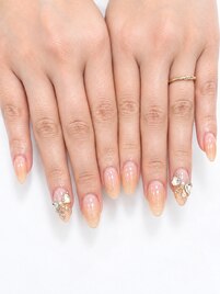 シンプル　ワンカラーネイル