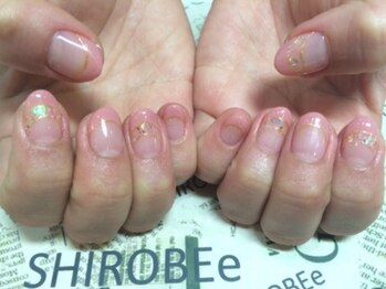 トータルサロン 白べぇーっ プラス/ピンクフレンチネイル♪