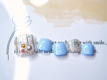 ナチュラボ ネイル(NATURA:BO NAIL)/フットネイル(ニュアンス)