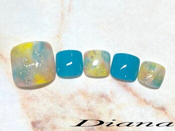 ディアナ ひたちなか高場店(DIANA)/定額ネイル　6,980円　C‐019