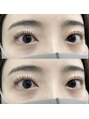 バニーアイズ 博多店(Bunny eyes)&nbsp;根元からしっかり立ち上げて最大限にぱっちりさせます♪
