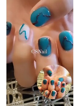 シーエスネイル 元住吉店(CS NAIL)/お客様オーダーネイル♪