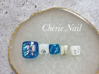 シェリーネイル(Cherie Nail)/キラキラマグミラーfootネイル★