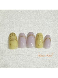 こっそりハロウィンネイル