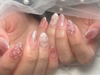 ジョアネイル(JOA Nail)/キルティング/チェーン/リボン