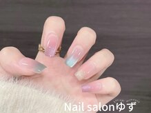 ゆず/水色グラテーション