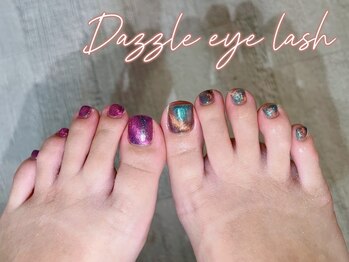 ダズルアイラッシュ 綾瀬(Dazzle eyelash)/フットネイル