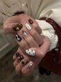 トゥルーネイル アンド アイ 長崎店(TRU NAIL & EYE)&nbsp;個性派ネイルも大好きです(*´`)デザインコース￥5,990