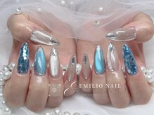エミリオネイル(EMILIO NAIL)/チップ長さだアートしやり放題