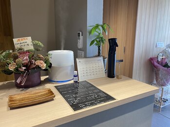 ボディケアサロン ユズ(body care salon yuzu)/店内カウンター
