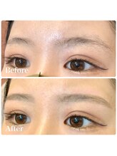 ビビデバビデ(Vivide Vavide)/【眉】平行眉