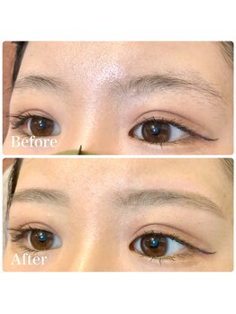 ビビデバビデ(Vivide Vavide)/【眉】平行眉