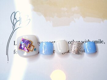 ナチュラボ ネイル(NATURA:BO NAIL)/フットネイル(ニュアンス)