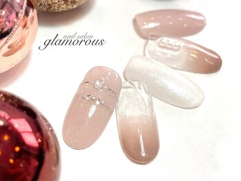 ネイルグラマラス 西新井店/《パラジェル》冬大人Design