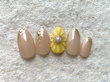 ラテネイル(Latte Nail)/Flower Design