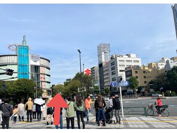 ワイツーベース トウキョウ(Y2BASE TOKYO)/JR総武線来店経路2