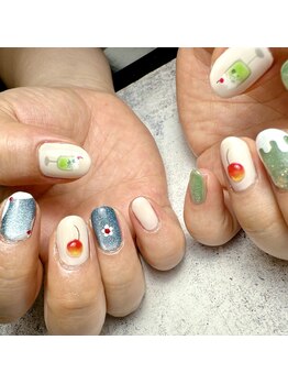 爪屋べっぴん堂/クリームソーダ