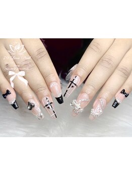 手描きアートが得意なサロン