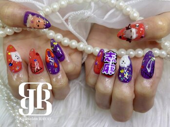 キャラクター3Dネイル