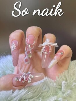 ソウネイル(So Nail)の写真/【センスも技術も全部◎】洗練されたお洒落アートが多数！豊富なトレンドデザインとカラーで理想の指先へ♪