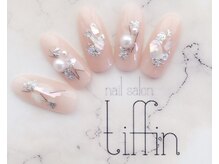 ネイルサロン ティフィン(tiffin)/シンプルだけど上品なデザイン