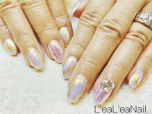 レアレアネイル(Lealeanail)/【パラジェル】オーロラデザイン