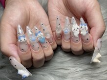 リーセンス(Re'ense)/ジェルチップろんぐ　ちいかわ