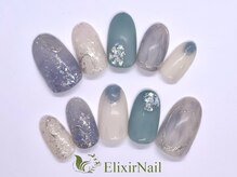 エリクサーネイル 五反田(Elixir Nail)/定額b カジュアル/クーポン使用