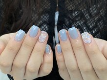 アワーズネイルオオサカ(ours nail osaka)/ice blue
