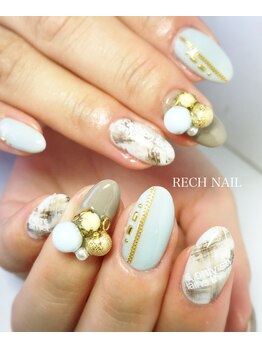 レッシュネイル サロンアンドスクール(RECH NAIL salon&school)/ビジューネイル