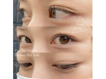 エネ(eNe)/brown flat lash