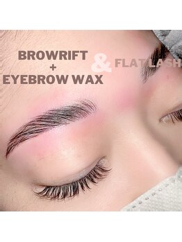 ヴァーリー(valley.)/アイブロウ+フラットラッシュ