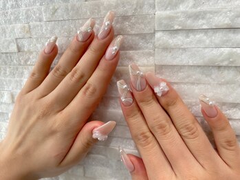 ボージュ バイ ルアナネイル(BeauJu by Luana Nail)/リボンネイル