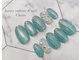 ガラスフレンチ/ Tiffany blue