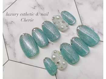 ガラスフレンチ/ Tiffany blue