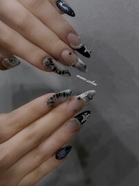 クロムネイル 黒 ワイヤー