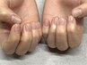 ◆クリアネイル◆自爪補強・美爪育成◆自爪風透明ジェル仕上げ￥6500～