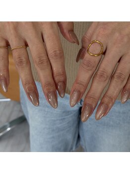 エンバー(Ember)の写真/オフィスOK！肌馴染む究極のワンカラー◎トレンド新色で叶える上品指先美人♪(40文字)