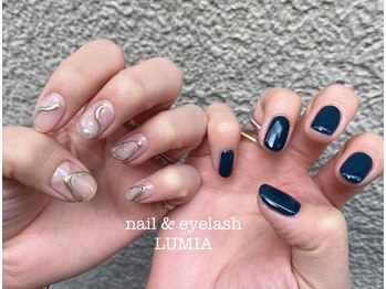 ネイル&アイラッシュ ルミア(Nail & Eyelash LUMIA)/ニュアンスネイル