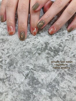 プライベート ネイルサロン マーマ(murmur)/マーブルネイル