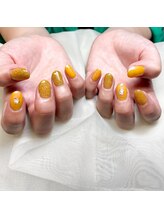 ソワ(sowa)/フラッシュネイル　イエロー