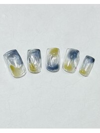ショートネイル夏デザイン