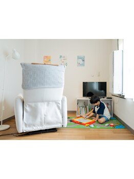 お子様同伴OKのサロン