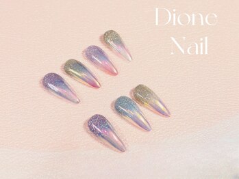 ディオーネ ネイルスタジオ(Dione)の写真/大人可愛いネイルデザインを豊富にご用意★爪に優しいパラジェル使用で長くネイルが楽しめる指先に！